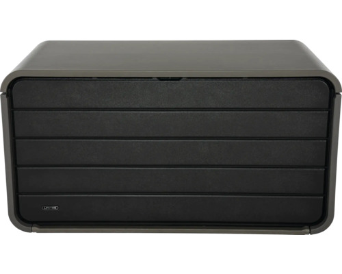 Caisse de rangement & pour coussins Lifetime 146,7 x 72,4 x 77,2 cm plastique gris Boîte de rangement avec couvercle
