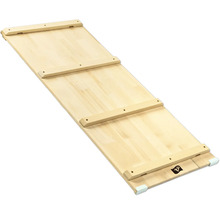Planche de lit en bois comme accessoire de literie