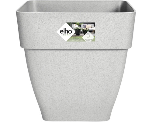 Blumentopf Elho Vibia Kunststoff 36 x 36,4 x 35,6 cm eckig grau