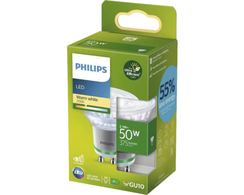 Philips LED Lampe GU10 in Verpackung