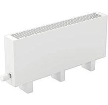 Radiateur blanc avec thermostat pour le chauffage de la pièce