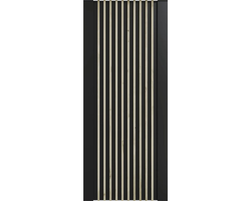 Holzpaneel mit Lattenstruktur für die Wandgestaltung