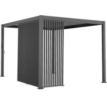 Pergola mit Lamellenwand für den Aussenbereich
