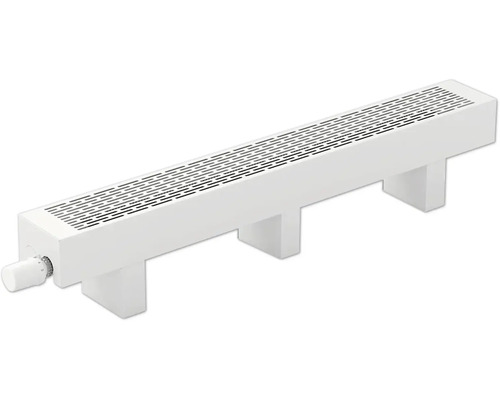 Licon Heat Standkonvektor KORALINE Basic LKB H 190 x L 3000 x T 130 mm weiß Konvektorheizkörper mit Thermostat