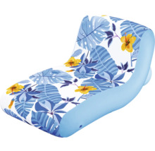 Aufblasbarer Sessel mit Blumenmuster für den Pool