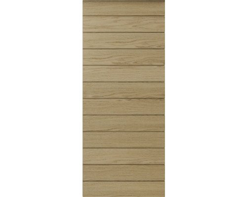 Holzfassade mit Nut- und Federverbindung