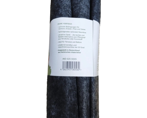 Voile de plantation pour légumes, herbes, champignons et salades, lavable à 30 degrés