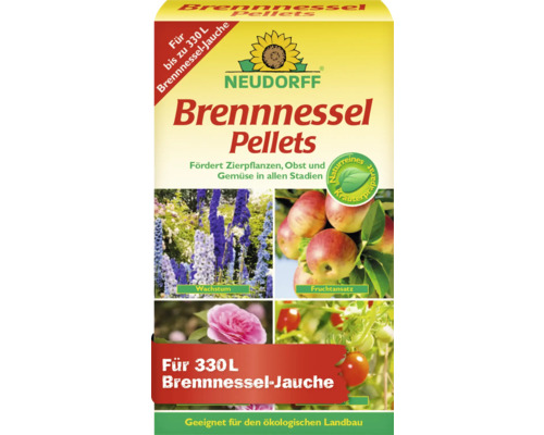 Neudorff Brennnessel Pellets Packung für Pflanzenpflege