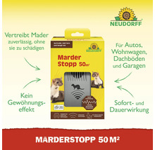 Neudorff Marderstopp 50 mètres carrés pour la défense contre les martres pour voitures, caravanes, greniers et garages