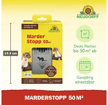 Neudorff Marder Stopp 50 mètres carrés effaroucheur de martres