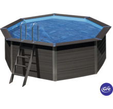 Aufstellpool mit Leiter