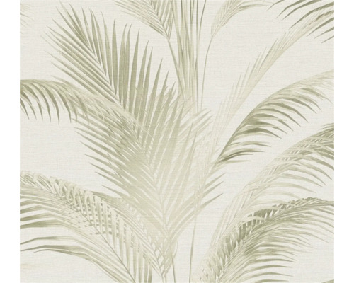 Papier peint intissé 39980-2 Metropolis by Michalsky 6 feuilles de palmier crème