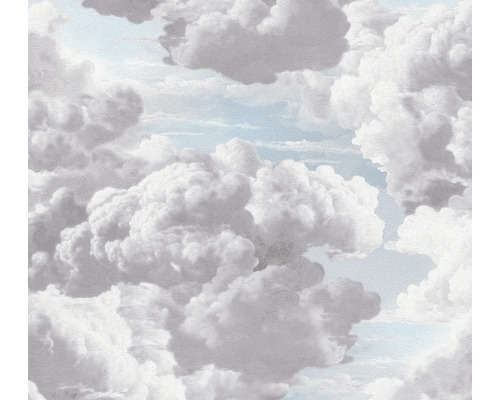 Vliestapete 39985-6 Metropolis by Michalsky 6 Wolken Himmel grau Tapete mit Wolkenmuster