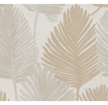 Papier peint avec motif de feuille de palmier