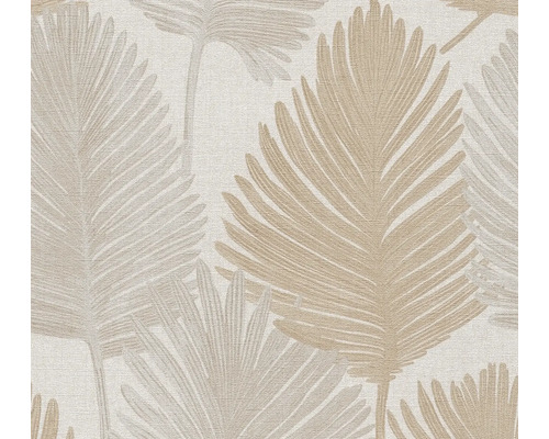 Papier peint avec motif de feuille de palmier