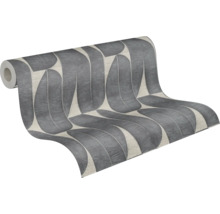 Vliestapete 39658-3 Stories of Life Blätter geometrisch beige
