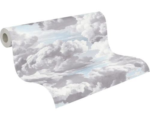 Papier peint intissé 39985-6 Metropolis by Michalsky 6 nuages ciel gris