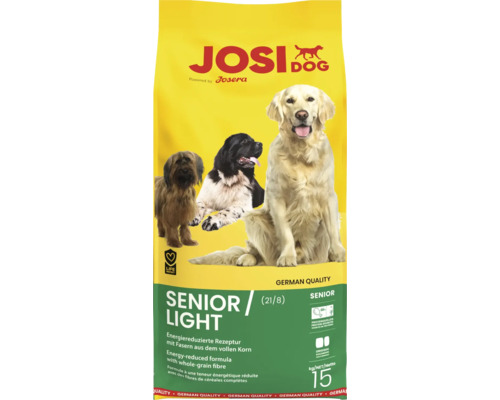 Josi Dog Senior Light Trockenfutter 15 Kilogramm Sack
