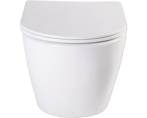 Wand-Tiefspül-WC aus Keramik