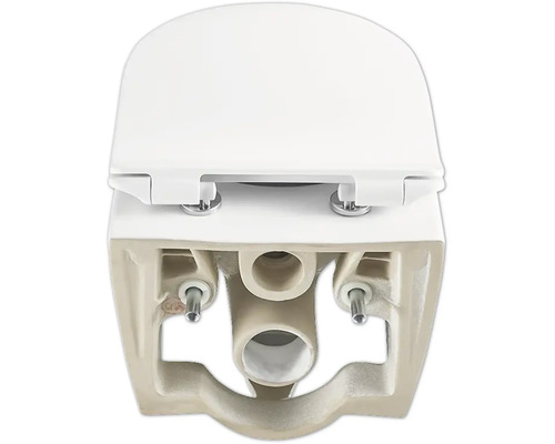 Keramik Wandtiefspül WC mit WC-Sitz