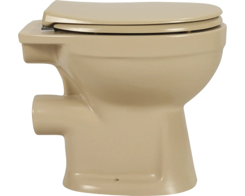 Toilette en céramique avec réservoir et siège de toilette