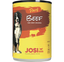 Dose Hundefutter mit Rindfleisch Pate