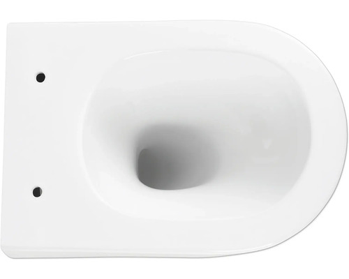 WC à fond creux en céramique pour montage mural