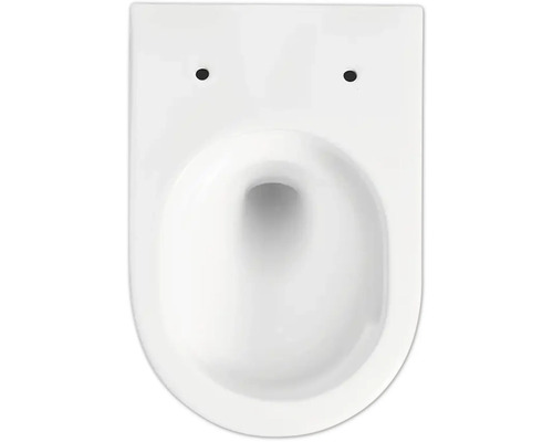Wand-WC aus Keramik, spülrandlos
