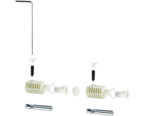 Fischer DuoBlade Gipskartondübel mit Schraube und Inbusschlüssel