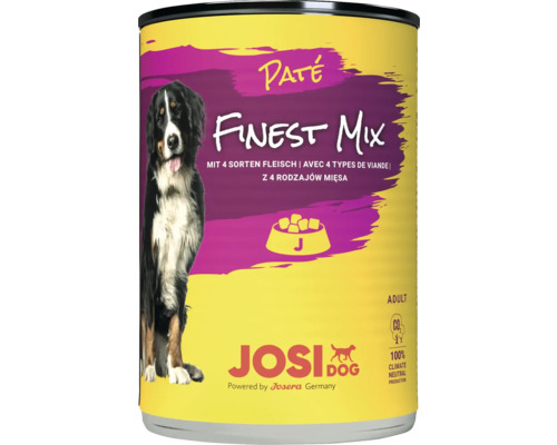 Dose Josera Hundefutter Pastete Finest Mix für adulte Hunde