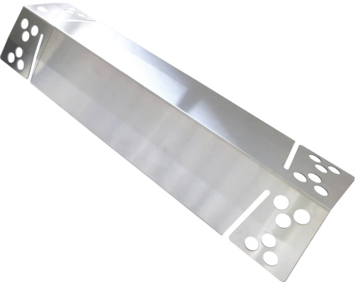 Diffuseur de flamme de barbecue en acier inoxydable avec trous pour la répartition de la chaleur