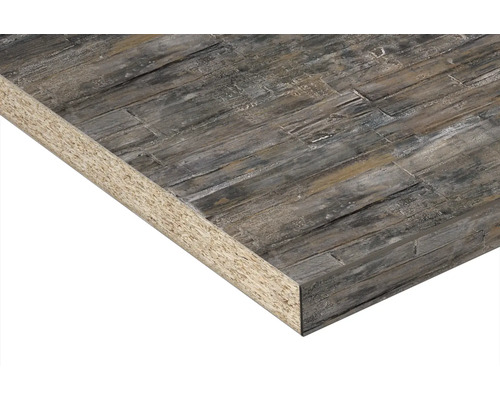 Arbeitsplatte mit Holzdekor