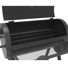 Barbecue ouvert au charbon de bois avec grille
