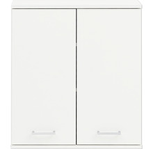 Armoire suspendue Möbelpartner Lorenz couleur de façade blanc 59,8 x 70,7 x 20 cm-thumb-1
