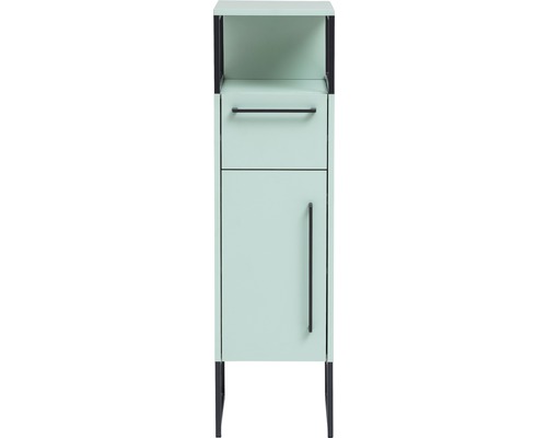 Midischrank Möbelpartner Limone BxHxT 33 x 112,5 cm x 30,2 cm Frontfarbe mintgrün