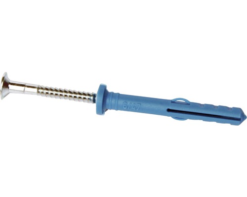 Cheville tournante Knauf K6/50 paquet = 100 pces Cheville à frapper avec vis, adaptée aux fixations