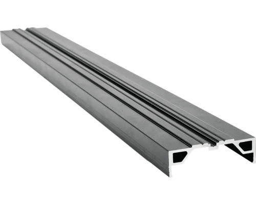Unterkonstruktion Flat Isostep Aluminium 1900 x 64 x 20 mm Aluminiumprofil