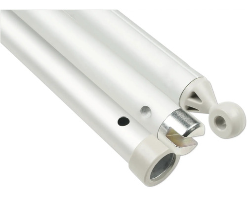 Détail d''une perche télescopique en aluminium