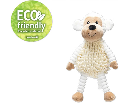 Peluche pour chien mouton écologique en matériau recyclé