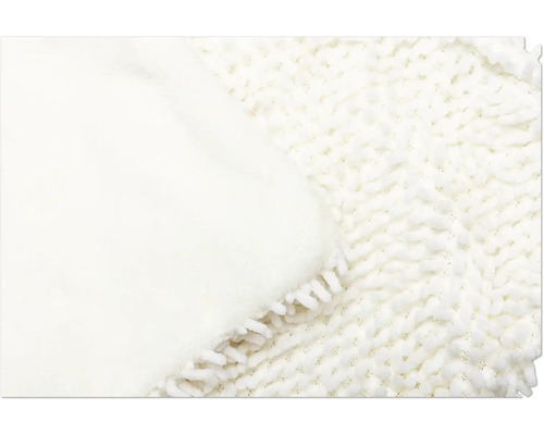 Tapis de bain doux avec des franges