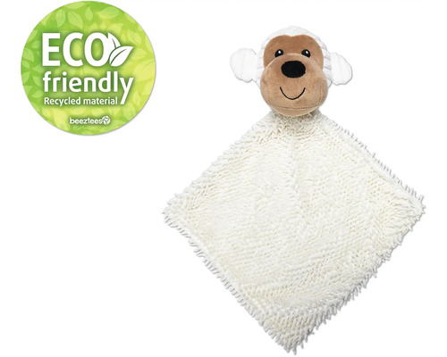 Peluche avec pendentif en matériau recyclé