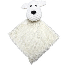 Doudou chien en textile