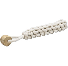 Jouet pour chien en corde de coton avec bois