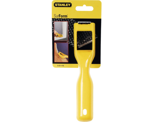 Stanley Surform Hobel mit gelbem Griff