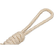 Cordon tressé avec boucle