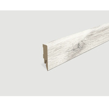 Plinthe plaxée chêne blanc L511 2400 x 58 x 14 mm