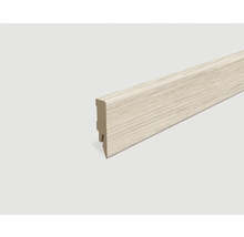 Plinthe plaxée chêne blanc L5472400 x 58 x 14 mm