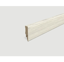 Plinthe plaxée chêne blanc L582 2400 x 58 x 14 mm