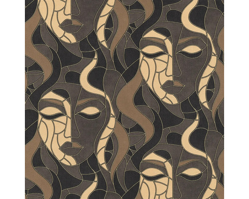 Papier peint intissé 10458-37 papier peint intissé ELLE Decoration 4 graphique or
