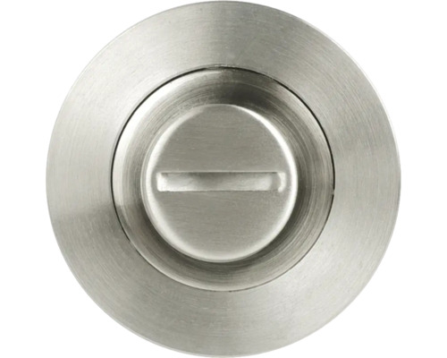 Runder Türknopf aus Metall mit Schlitz